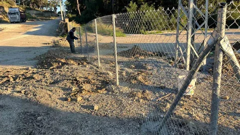 Antalya Manavgat'ta Mezarlık İyileştirmesi