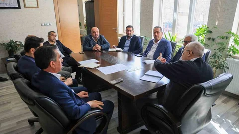 Çameli'de Muhtarlarla Toplantı Yapıldı