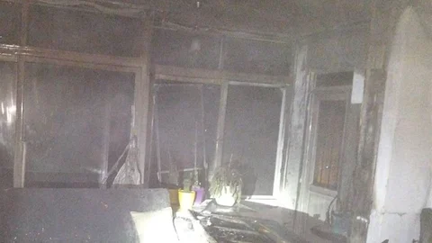 Alanya'da Müstakil Evde Yangın Çıktı