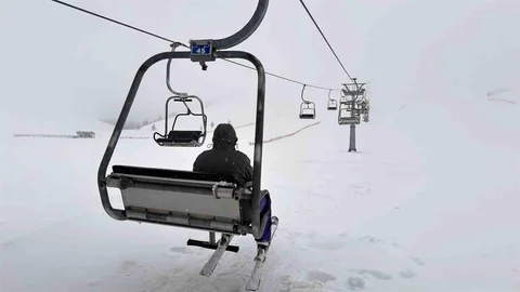 Kahramanmaraş'ta Kayak Merkezi Yoğun İlgi Görüyor