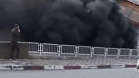 Tokat'ta Yangın Paniği Yaşandı