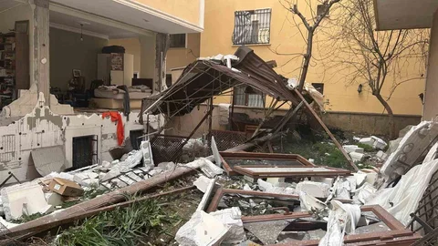 Ataşehir'de Doğal Gaz Patlaması