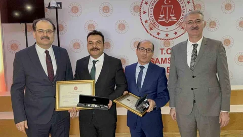 Samsun’da Hâkimlere Başarı Belgesi Verildi