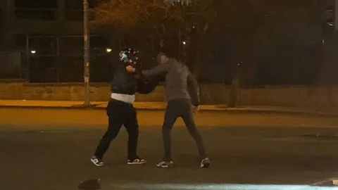 Ankara'da Trafikte Kavga Görüntülendi