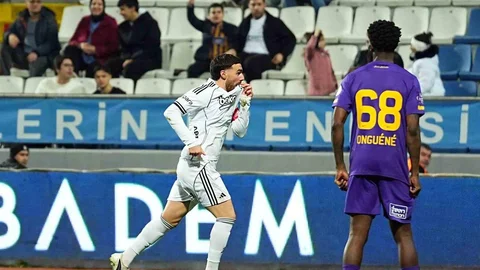 Orkun Kökçü Beşiktaş'ta İlk Golünü Attı