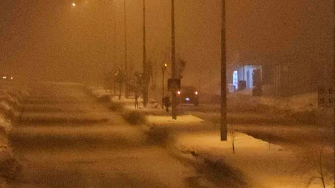 Elazığ’da Gece Yoğun Sis Etkili Oldu