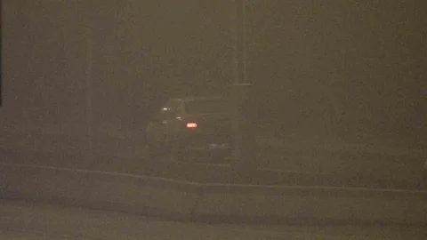 Çankırı'da Yoğun Sis Etkili Oldu