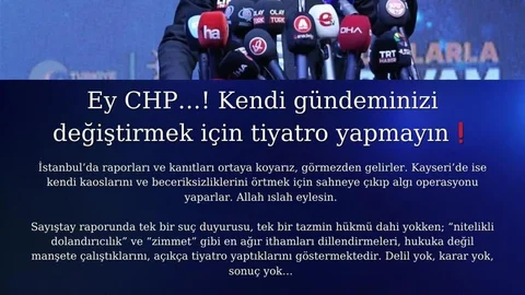 Hüseyin Okandan'dan CHP'ye Sert Mesajlar