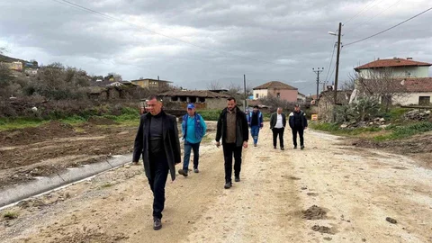 Yenipazar'da Yol Düzenleme Çalışmaları Başlıyor