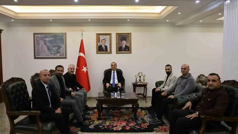 Iğdır'da Vali'ye Ziyaret Gerçekleşti