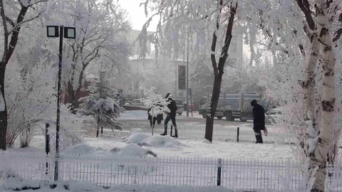 Kırağı Sonrası Ardahan'da Görsel Şölen