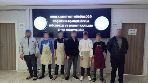 Bursa'da Kaçak İşçi Operasyonu