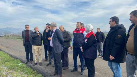 Düzce'de Tarım Ürünleri İçin İnceleme Yapıldı