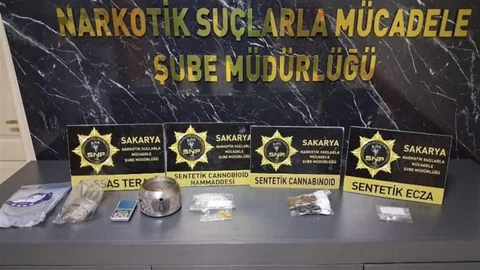 Sakarya'da Uyuşturucu Operasyonu