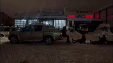 Sivas'ta Usta Eğlencenin Tadını Çıkardı