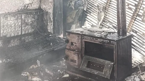 Tekirdağ'da Müstakil Evde Yangın Çıktı