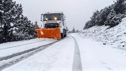 Çameli Belediyesi Karla Mücadele Çalışmalarını Sürdürüyor