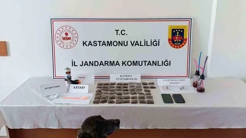 Kastamonu'da Uyuşturucu Operasyonu Gerçekleşti
