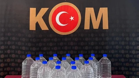 Yozgat'ta Kaçak Alkol Operasyonu