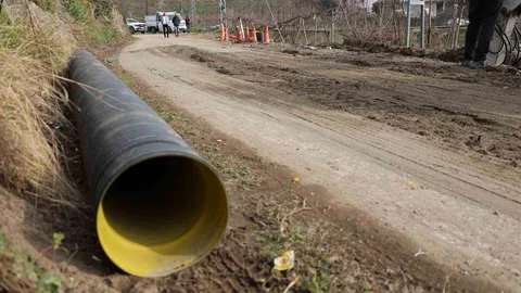 Ordu'da Altyapı Çalışmaları Devam Ediyor