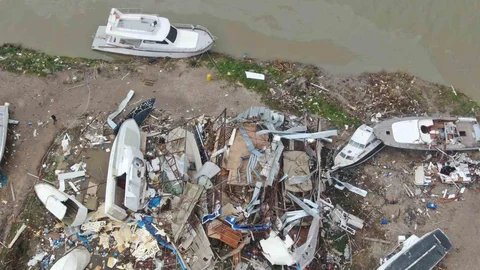 Aksu’da Sel ve Hortum Felaketi