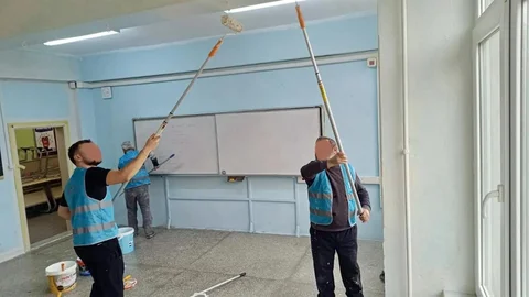 Sinop'ta Okullara Bakım Desteği