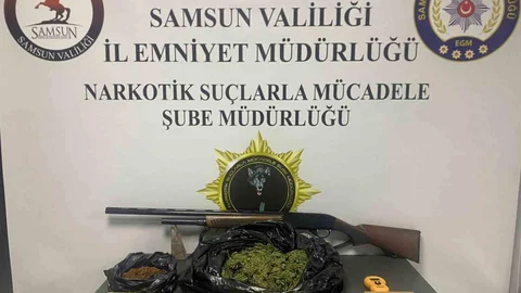 Çarşamba'da Uyuşturucu Operasyonu Yapıldı