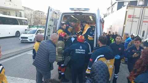 Bağcılar’da Çekici Kontrolden Çıktı