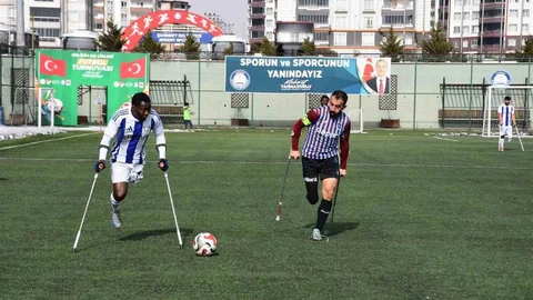 Şahinbey Ampute Futbol Takımı Zirveye Yerleşti