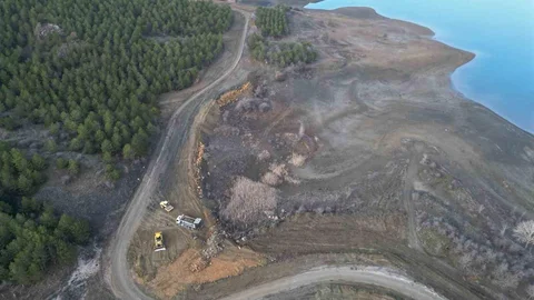 Çorum'da Çomar Barajı'nda Genişletme Çalışmaları