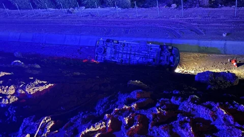 Mersin'de İşçi Servisi Uçuruma Düştü