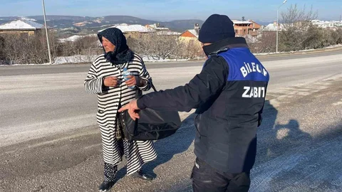 Bilecik'te Dilenci Tuvalette Yakalandı