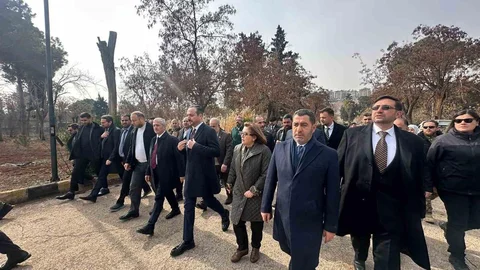 Halep'te Tarihi Ziyaretler Gerçekleşti