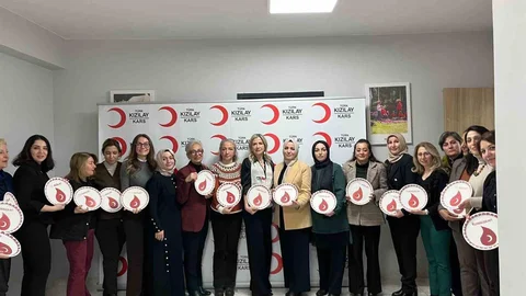 Kars Kızılay'dan Filistin'e Destek Etkinliği