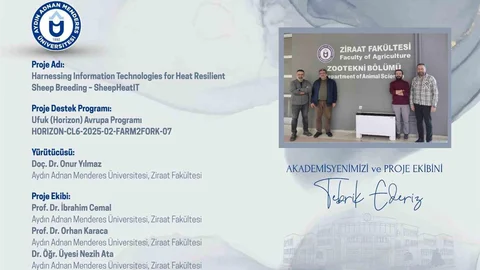 İklime Dayanıklı Koyunculuk Projesi Aydın'da