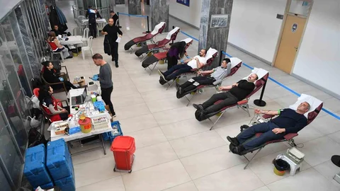 Kayseri'de Kan Bağışı Kampanyası Düzenlendi