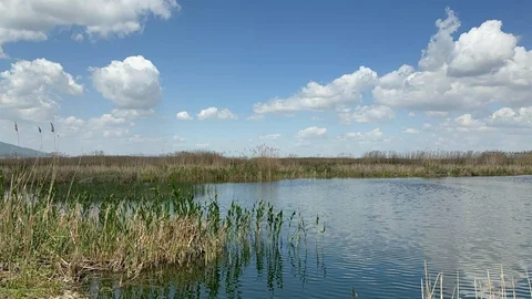 Eber Gölü'nde Yağışlar Yüzleri Güldürüyor
