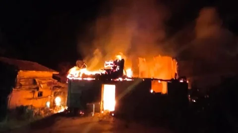 Sinop'ta Ev Yangını Meydana Geldi