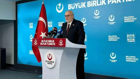 BBP Genel Sekreteri Yelis'in Açıklamaları