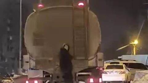 Diyarbakır'da Tehlikeli Tanker Yolculuğu