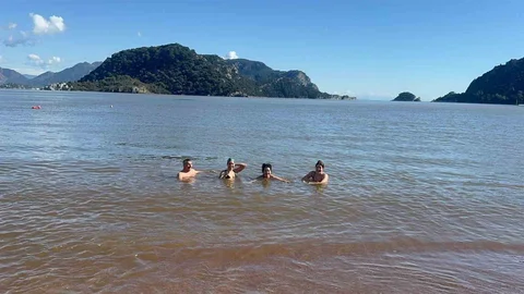 Muğla'da Deniz Keyfi Başladı