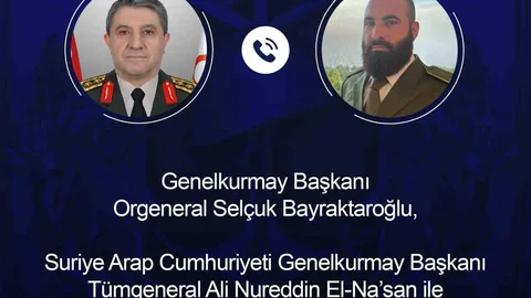 Genelkurmay Başkanı Bayraktaroğlu'nun Görüşmesi