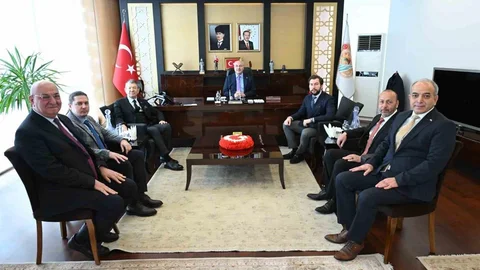 Denizli OSB Yönetimi'nden Vali Köşger'e Ziyaret