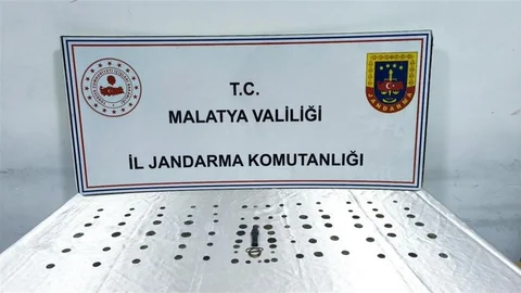 Malatya’da Tarihi Eserler Ele Geçirildi