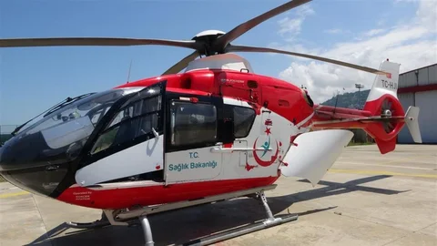 Trabzon'da Hava Ambulansı Rekoru