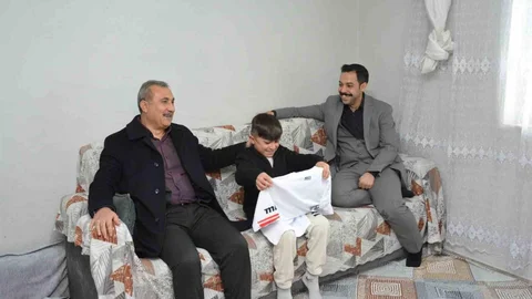 Bitlis'te Türkiye Şampiyonu Ziyareti