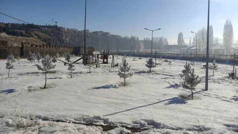 Ardahan'da Sibirya Soğukları Etkili Oluyor