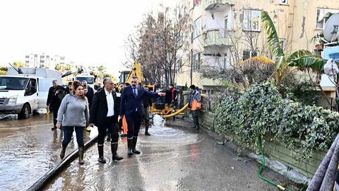 Antalya'da Sel ve Su Baskınları