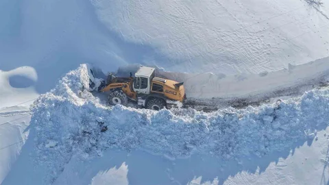Muş'ta 51 Köy Yolu Kapatıldı