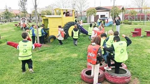 Samsun'da Çocuklara Doğa Bilinci Kazandırılıyor